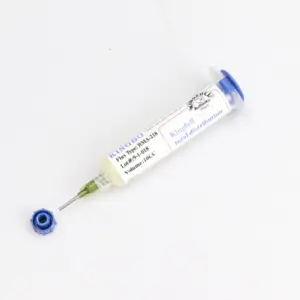 Tubo Flux 10cc KINGBO RMA-218 Pasta de soldadura de aire caliente, BGA, Smd