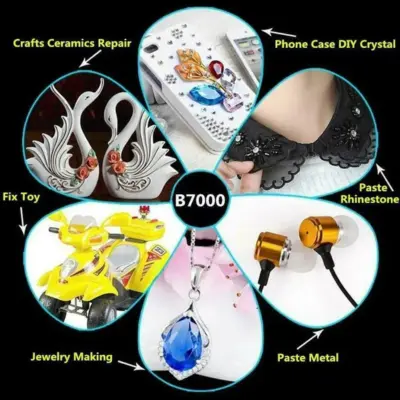 Pegamento adhesivo profesional autonivelante B7000 15ML transparente pantallas - Imagen 4