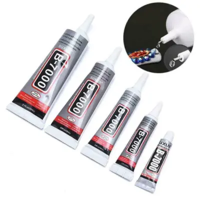Pegamento adhesivo profesional autonivelante B7000 15ML transparente pantallas - Imagen 5