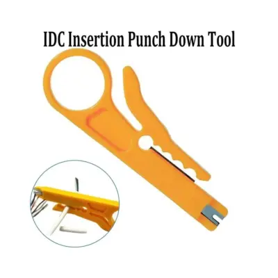Cutter Herramienta IDC Mini alicate pelacables para cable bolsillo UTP - Imagen 2