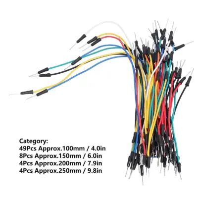 Lote De 65 Cables Jumpers Macho-macho - Imagen 3