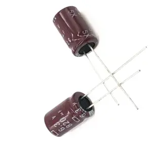 5x CONDENSADOR ELECTROLITICO 820uF 6.3v 105º C