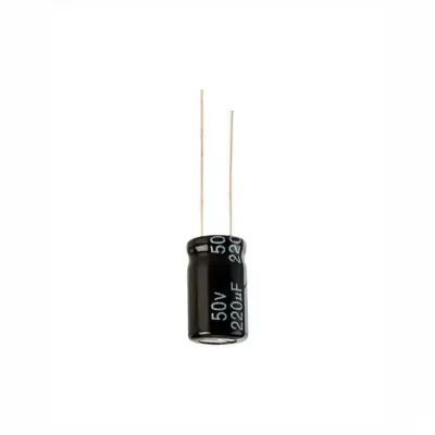 10x Condensador Electrolitico 220uf 50v 105º C - Imagen 2