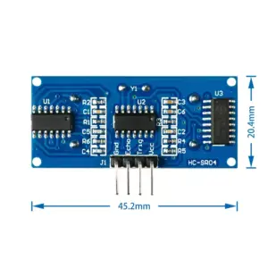 Modulo Hc-sr04 Sensor Distancia Por Ultrasonidos Para Arduino Y Raspberry Pi
