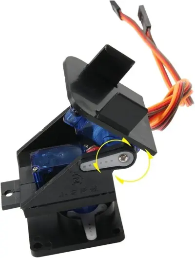 Plataforma Giratoria 2 Ejes Fpv Pan Tilt Servo Sg90 Y Mg90 (no Incluye Servos) - Imagen 5