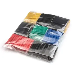 530 PCS SURTIDO TUBO TERMORETRACTIL DE COLORES AISLANTE PARA CABLES 8 MEDIDAS