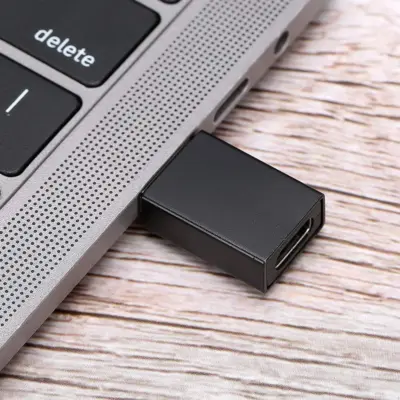 Adaptador USB Tipo C 3.1 a Usb Macho Negro - Imagen 5