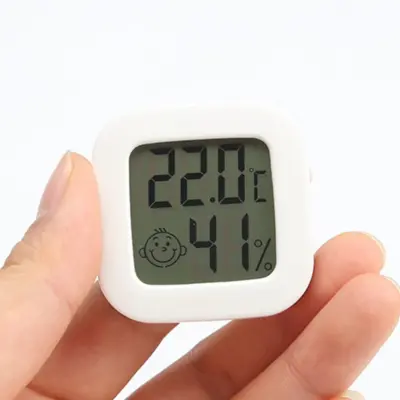 Mini Termostato Termometro Digital LCD 2 en 1 temperatura humedad - Imagen 2