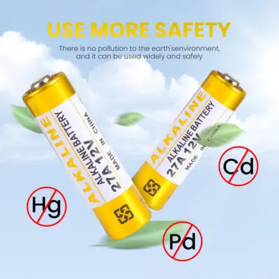 1x PILA ALKALINA 12V 27A  LRV08 GP27 MN21 V27GA LR27A L1028 - Imagen 4