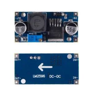 Convertidor Dc-dc Alimentador Regulable Lm2596 Regulador Voltaje 3a Steep Down