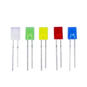 KIT DIODOS LED CUADRADO 2*5*7 MM COLOR A ELEGIR