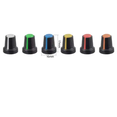 Potenciometro B1k B5k B10k B20k B50k B100k B250k B500k + Knob Perilla - Imagen 4