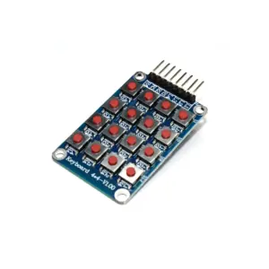 Modulo teclado de expansion externa MCU matriz microinterruptor 4×4 8 bits