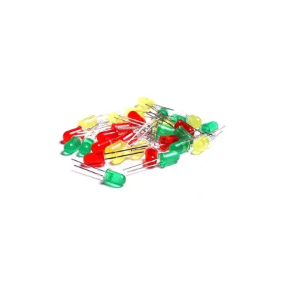 Diodos Led 5mm Verde Amarillo Rojo Mixed