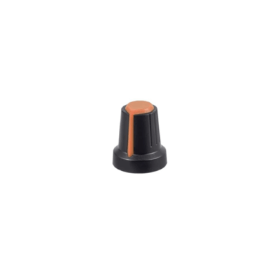 Perilla Knob para potenciometro NARANJA
