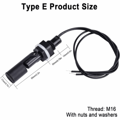 Sensor nivel liquido horizontal interruptor flotador YZ-4 (modelo E) - Imagen 4