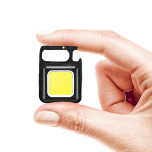 Mini Linterna LED COB Llavero Recargable USB-C Luz de Trabajo y Emergencia