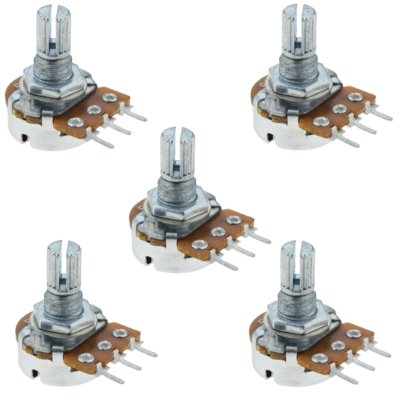 5x Potenciometro B100k Lineal