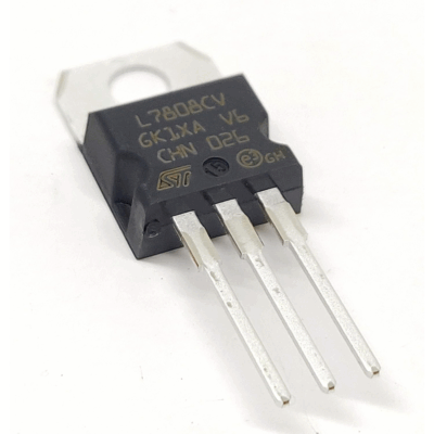 6 X Regulador Tension L7808cv Lm7808 7808 8v 1,5a - Voltage Regulator To-220