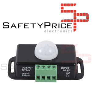 Detector Sensor Movimiento PIR Infrarrojo Interruptor con temporizador 12V-24V N