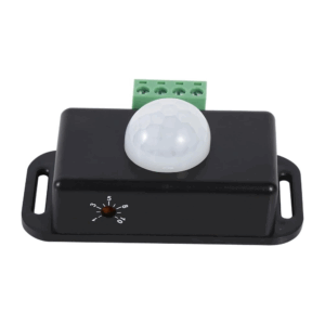 Detector Sensor Movimiento PIR Infrarrojo Interruptor con temporizador 12V-24V N