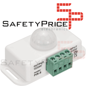 Detector Sensor Movimiento PIR Infrarrojo Interruptor con temporizador 12V-24V B