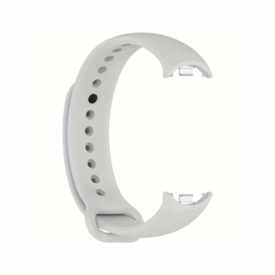 Correa Recambio Pulsera Actividad Xiaomi Mi band 8 Smartwatch Reloj GRIS CLARO