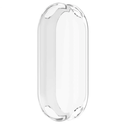Funda carcasa protector pantalla completa TPU para Xiaomi Mi Band 8 transparente - Imagen 3