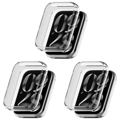 Funda carcasa protector pantalla completa TPU Xiaomi Mi Band 8 PRO transparente - Imagen 4