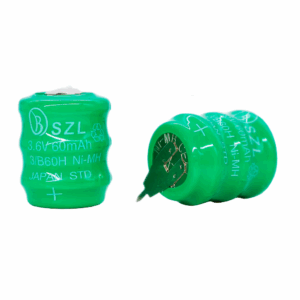 1x Pila bateria recargable 3,6V 60mAh Ni-MH