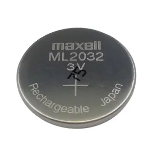 Maxell Ml2032/ML 2032 pila Recargable