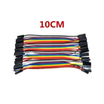 Faja 40 Lineas Cables 10 Cm Hembra Hembra Jumper Dupont 2,54 - Imagen 3