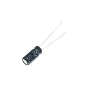 10x Condensador Electrolitico 10uf 50v 105º C – Electrolytic Capacitor