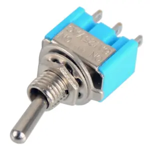 4x Mts-102 Spdt 3 Pines Interruptor Ac 6a 125vac/3a 250vac On/on