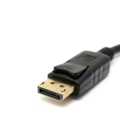 Adaptador Convertidor DP (DisplayPort) Macho a HDMI Hembra compatible 4K - Imagen 3