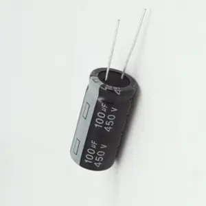 1x CONDENSADOR ELECTROLITICO 100uF 450v 105º C REF140.B