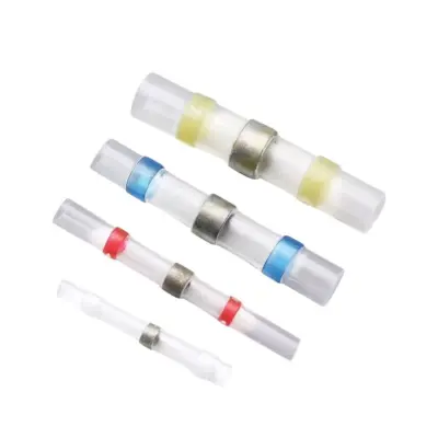 300 pcs Anillo de soldadura sin crimpado tubo termorretráctil Resistente - Imagen 3
