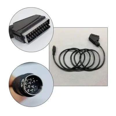 Cable Rgb Para Consola Sega Saturn Video - Imagen 4