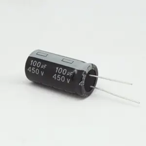 1x CONDENSADOR ELECTROLITICO 100uF 450v 105º C REF140.B