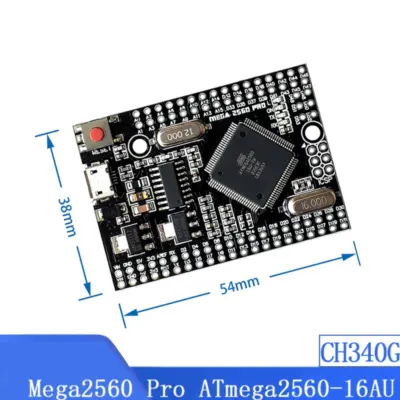 Mega2560 Pro ATmega2560-16AU USB CH340G Placa de desarrollo electrónico inteligente - Imagen 2