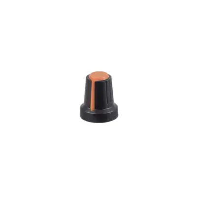 Potenciometro B250K ohm lineal 0,5w 15mm + Perilla NARANJA - Imagen 3
