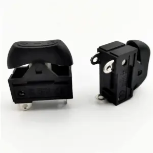 Interruptor basculante 3 posiciones secador de pelo  250V 10A SPDT 3 Pin NEGRO