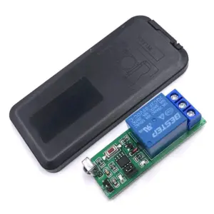 BESTEP Modulo de rele 1 canal 5V con control remoto infrarrojo