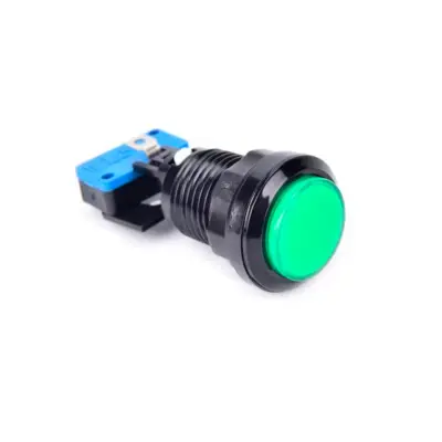 Pulsador Diy Arcade Jamma Recreativa Con Led Boton Pushbutton Iluminado Color A Elegir - Imagen 5