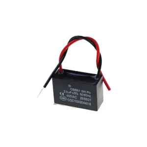 CONDENSADOR DE ARRANQUE CBB61 2UF 450V ac
