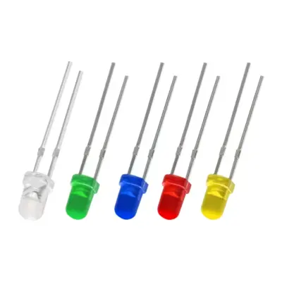 20x Diodos LED 5MM / 3MM COLOR Y DIAMETRO A ELEGIR - Imagen 2