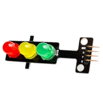 MODULO SEMAFORO LED TRES COLORES PARA ARDUINO - Imagen 6