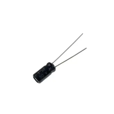 10x Condensador Electrolitico 1uf 50v 105º C - Electrolytic Capacitor - Imagen 4