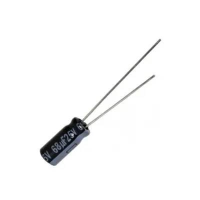1x CONDENSADOR ELECTROLITICO 68uF 25v 105º C - Imagen 2