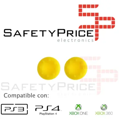 2X FUNDA MANDO PS3 PS4 XBOX ONE 360 GOMAS JOYSTICK THUMB GRIPS BOTONES SILICONA - Imagen 8